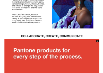 Color You Can Feel Pantone